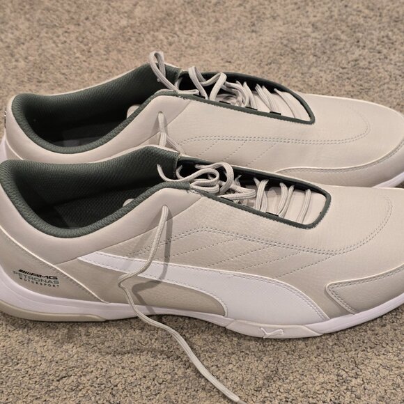 Puma Mercedes AMG Kart Cat III shoes - size 12 gray - new without box - Picture 2 of 7